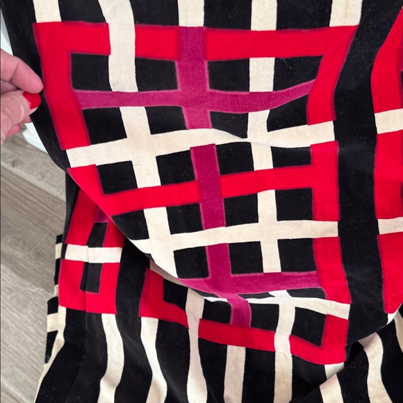 Vintage 1970 silk velvet dress - Picture 6 of 7